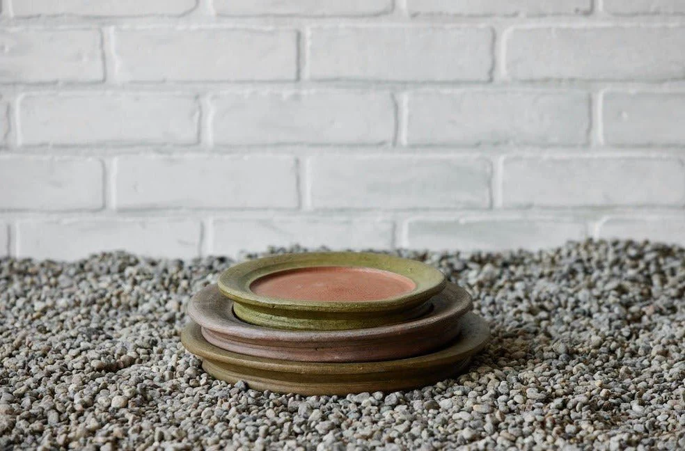 Aged Terra Cotta Saucer (Multiple Sizes) - Image 7
