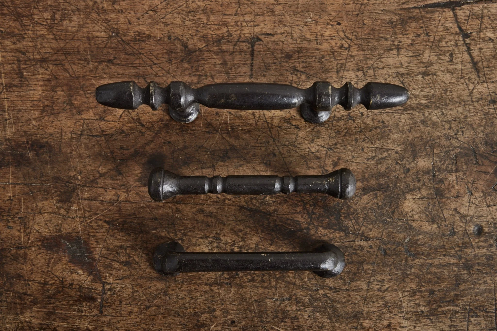 Handmade Mexican Riveted Drawer Pull, Small - Image 3