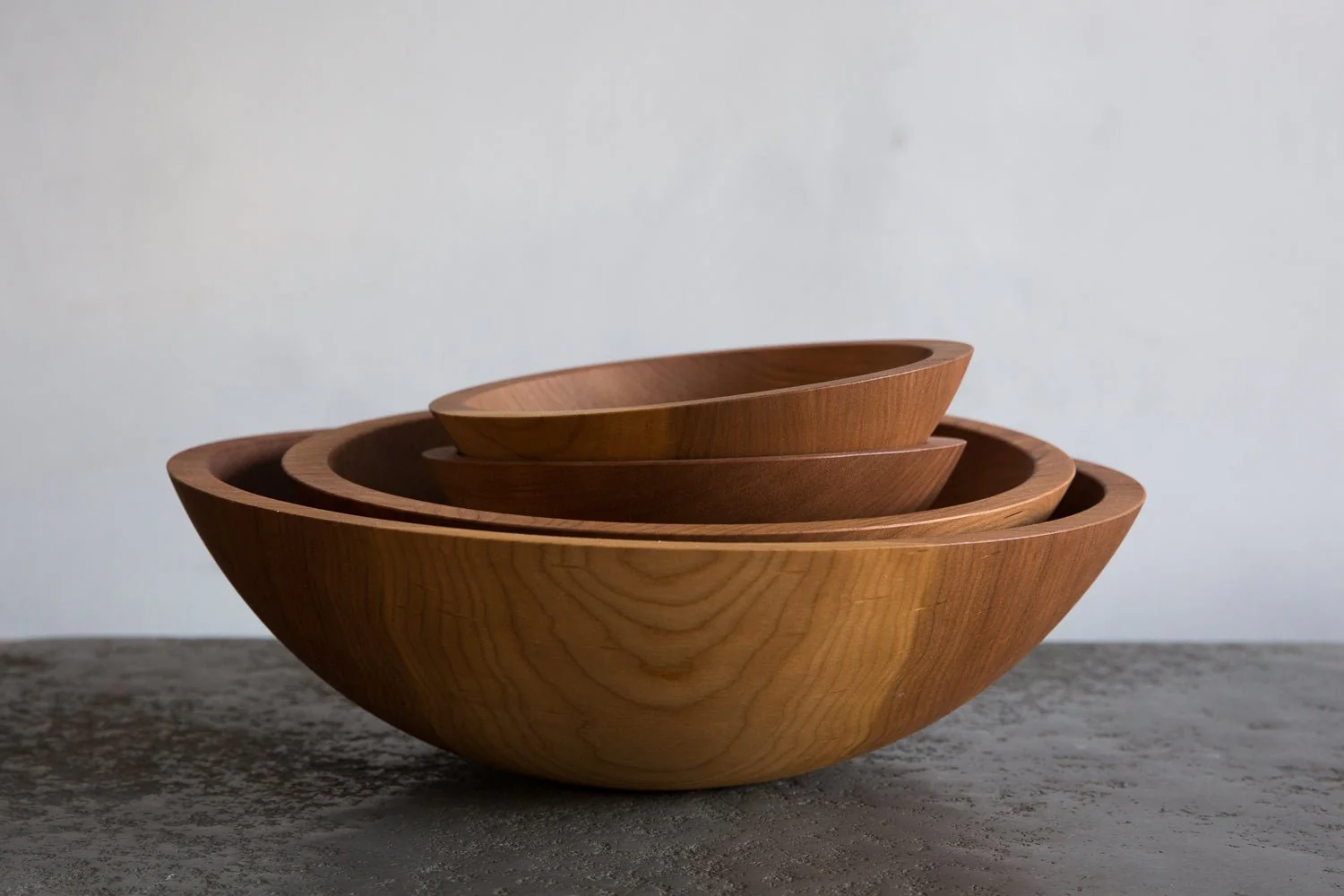 Cherry Wood 17" Bowl - Image 3