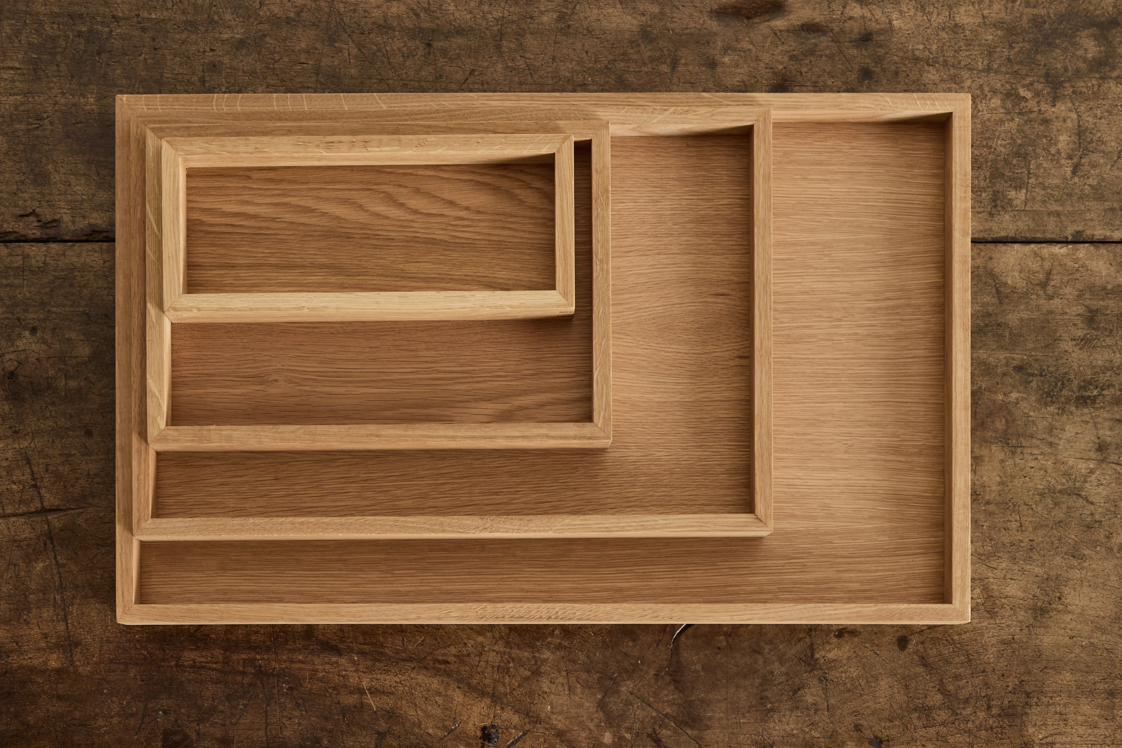 Rectangular Tray, Natural Oak - Image 3