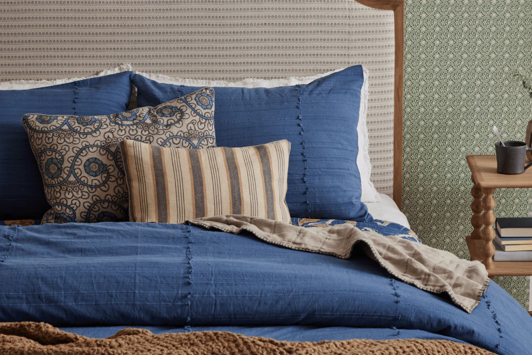 Woven Cotton Coverlet - Image 4