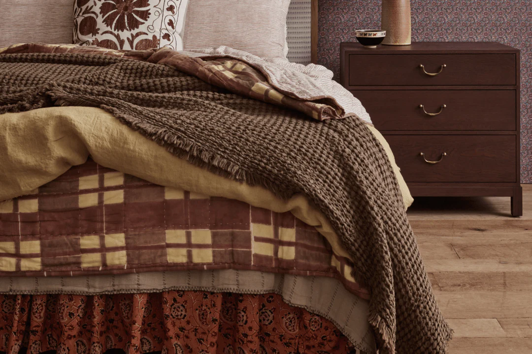 Woven Cotton Coverlet - Image 7