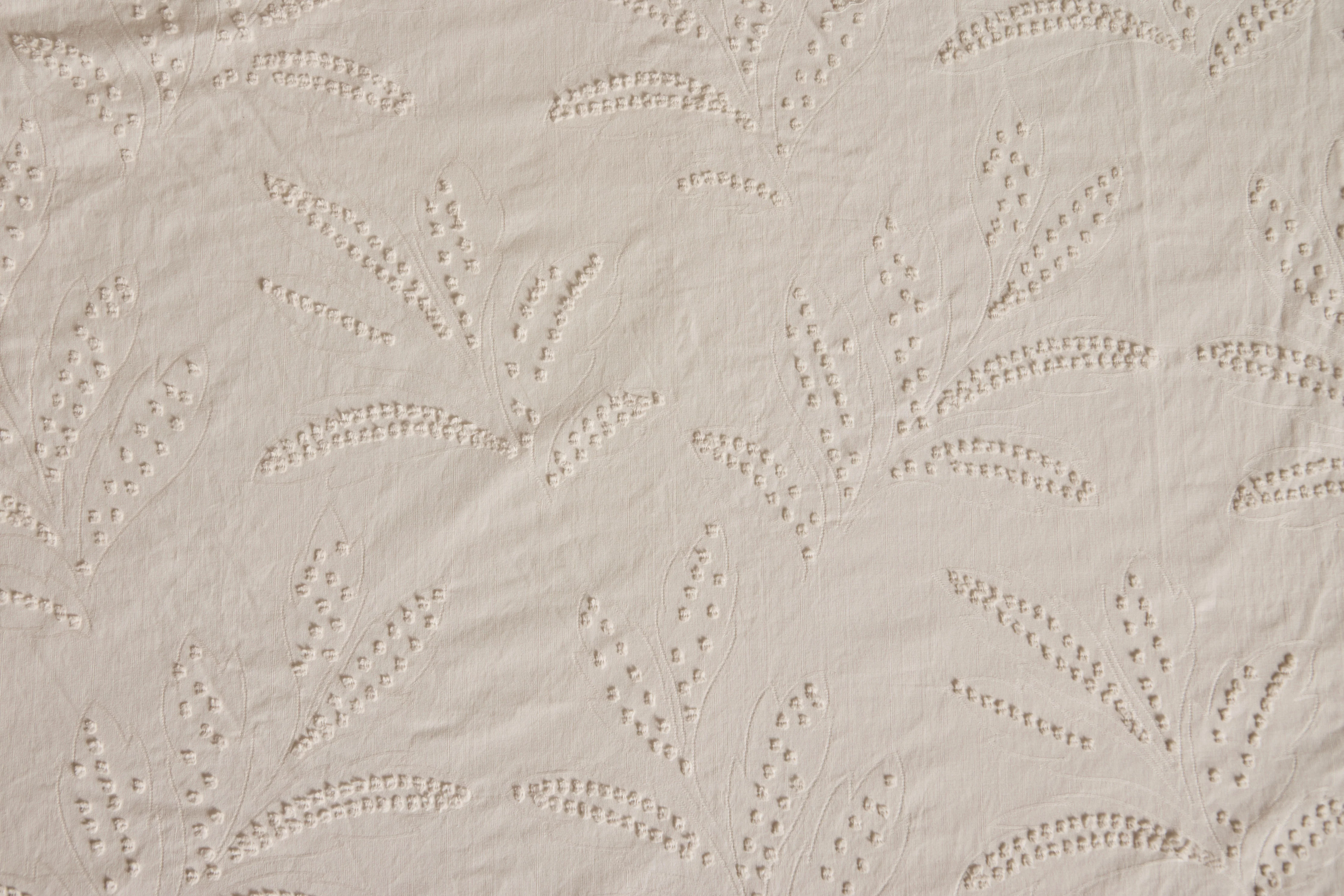 Hazel Ruffled Coverlet in Natural - Image 4