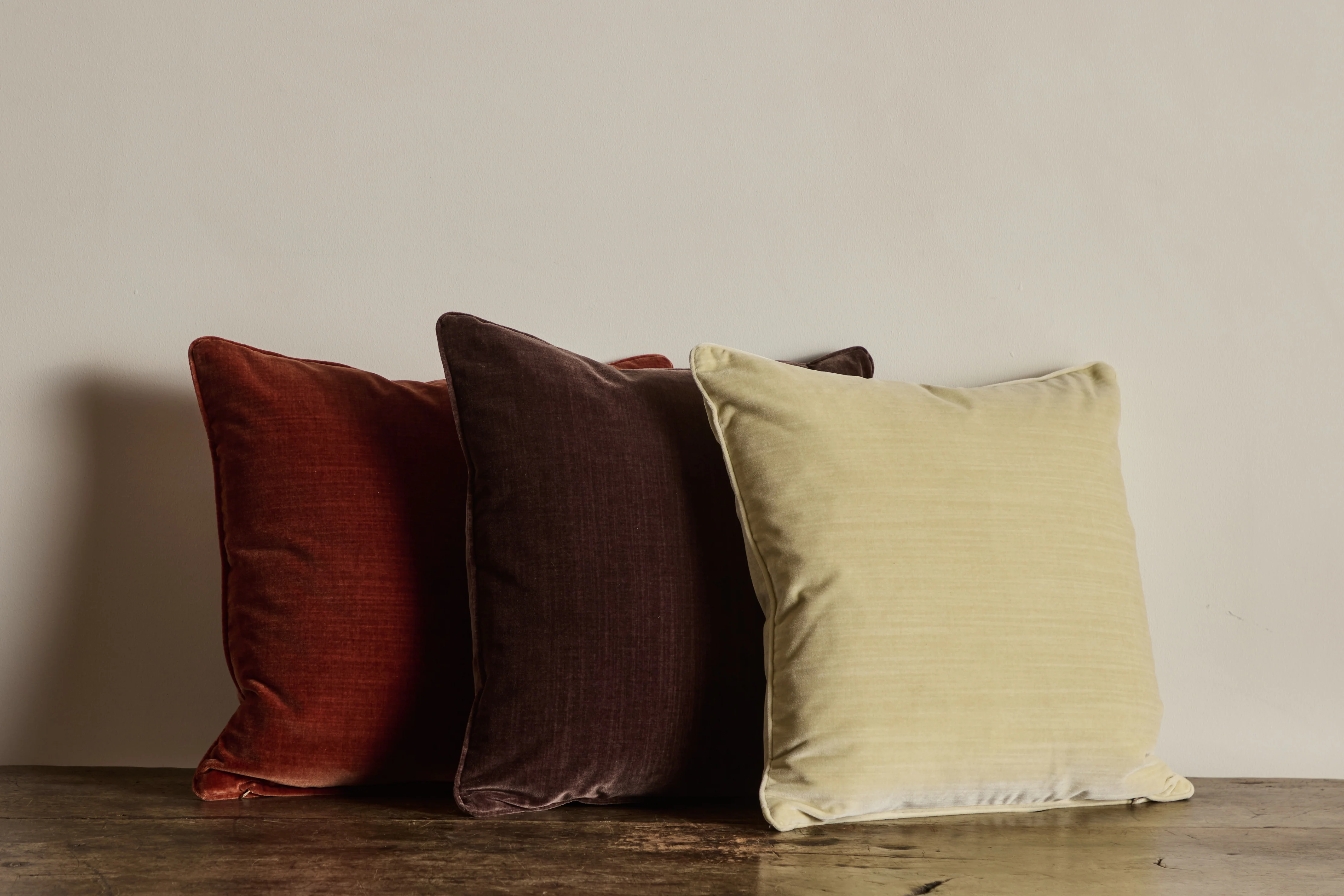 Velvet Pillow in Amber - Image 5