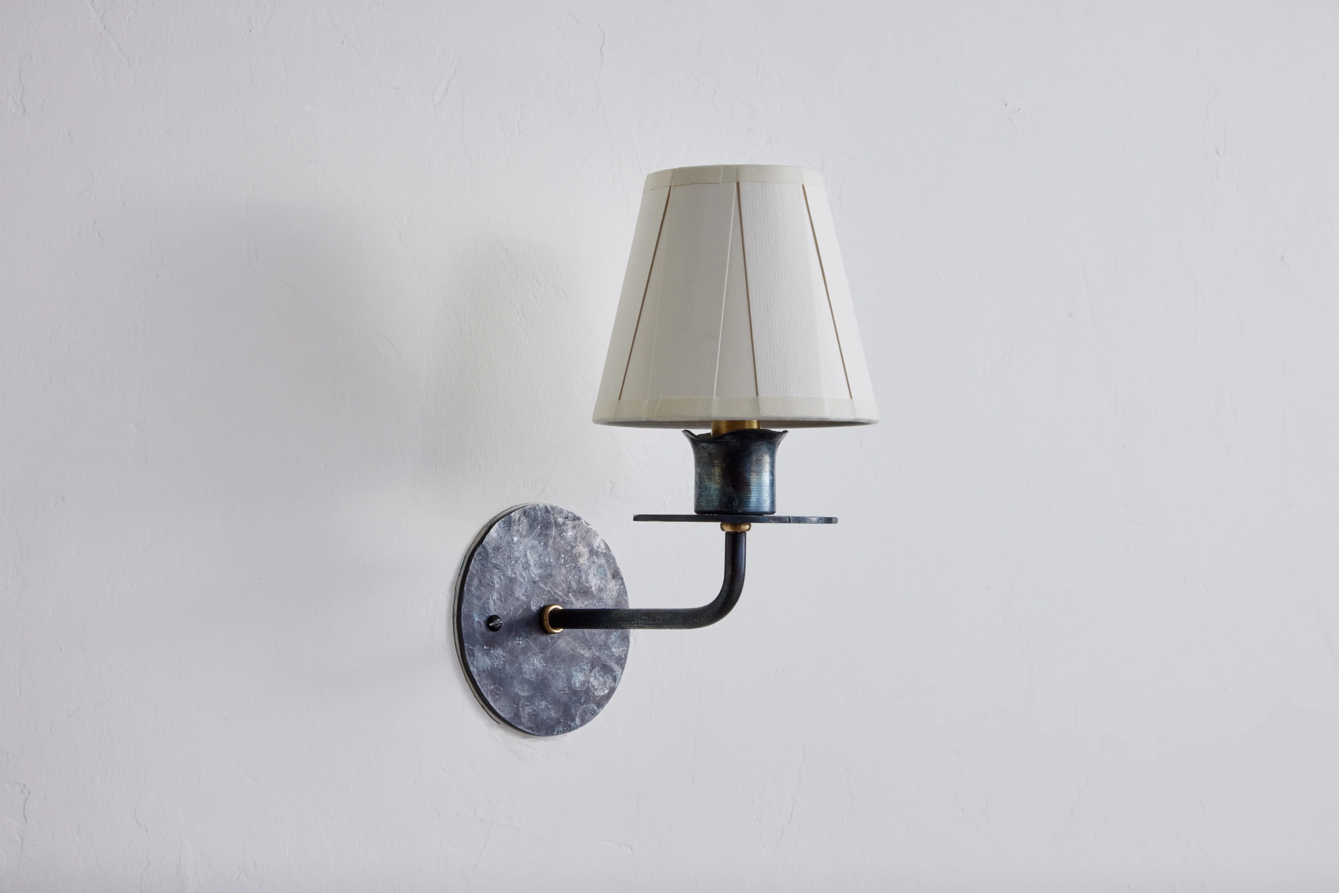 Small Pleated Paper Lampshade - Image 3