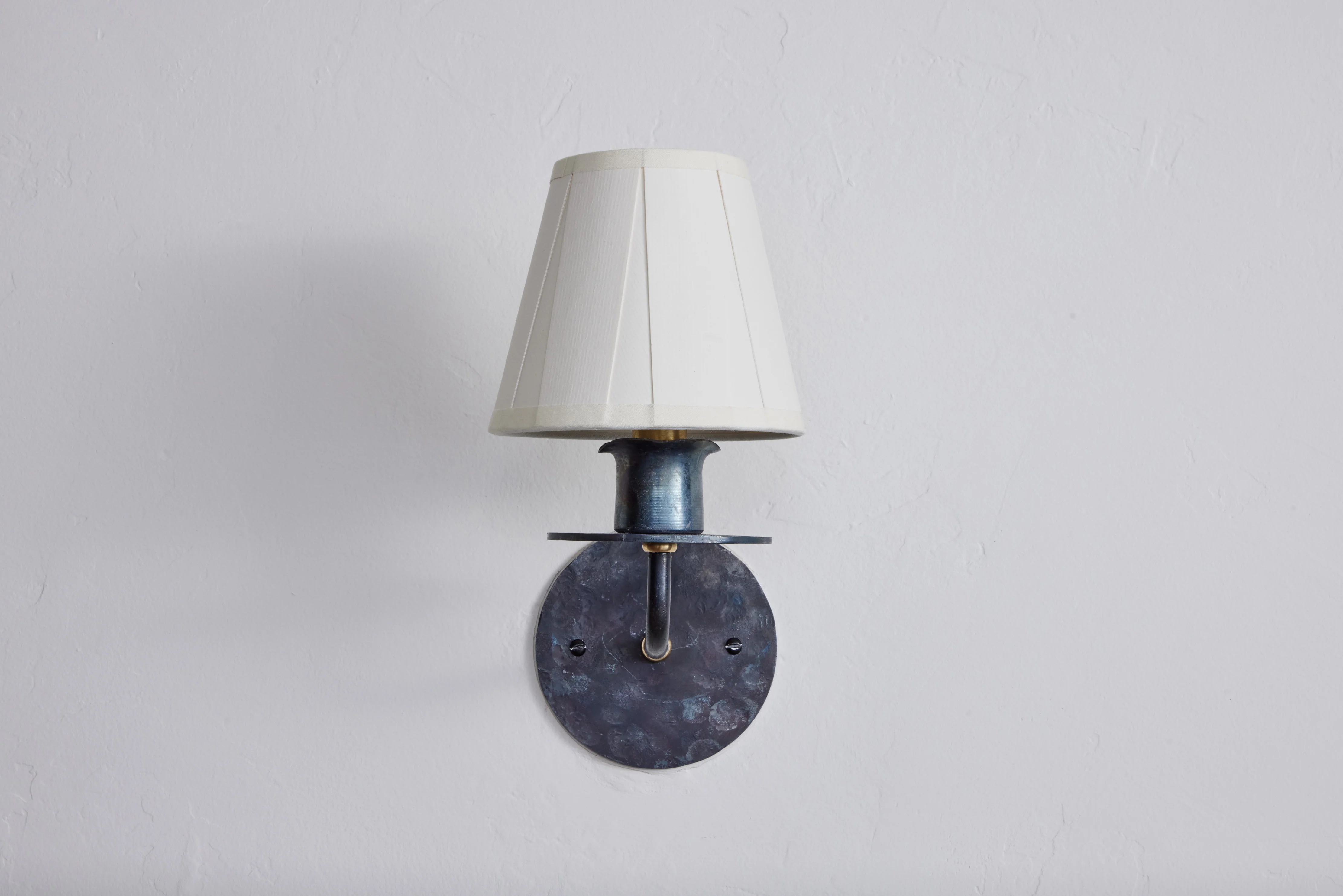 Small Pleated Paper Lampshade - Image 4